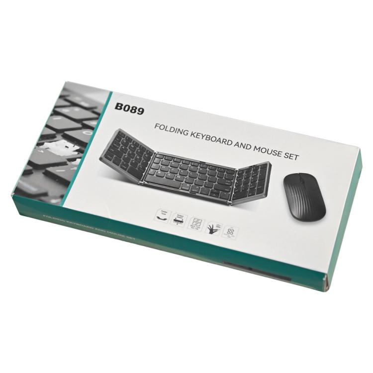 Tastiera e mouse wireless pieghevoli Bluetooth 5.1