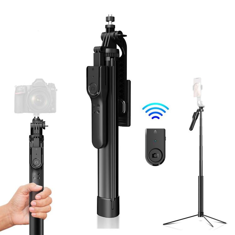 Supporto per selfie stick in lega di alluminio con telecomando per smartphone K31, per streaming live e fotografia., K31