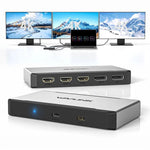 Hub USB-C Wavlink UG7701 con 3 uscite video 4K 60Hz e ricarica 10
