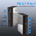 Docking station WAVLINK 140W con triplo display 8K/4K