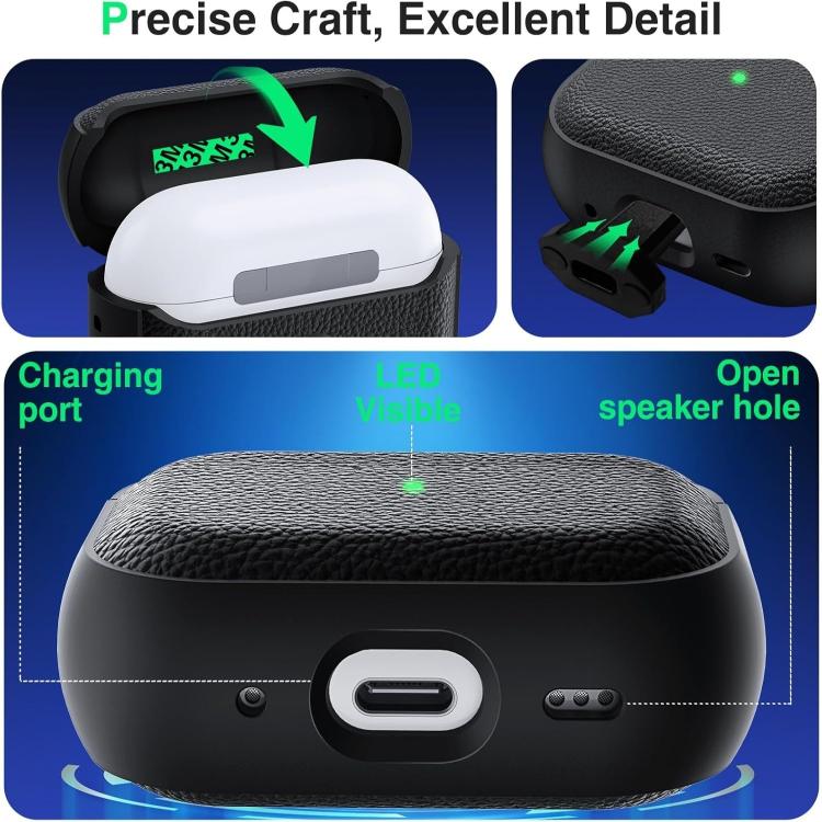 Cover TPU con fibbia per AirPods Pro 3 e Pro 2