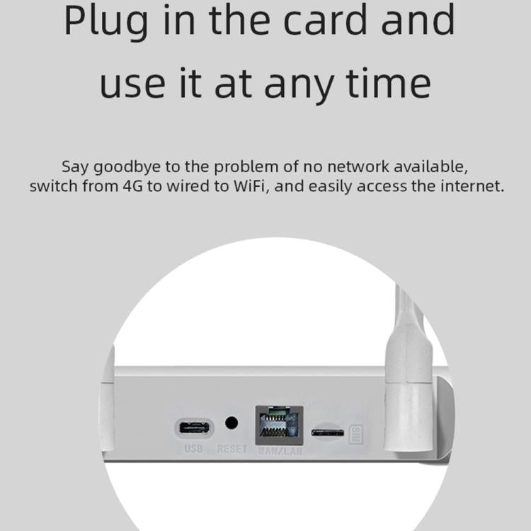 Router 4G LTE CPE907-E 150Mbps con 4 antenne e SIM card