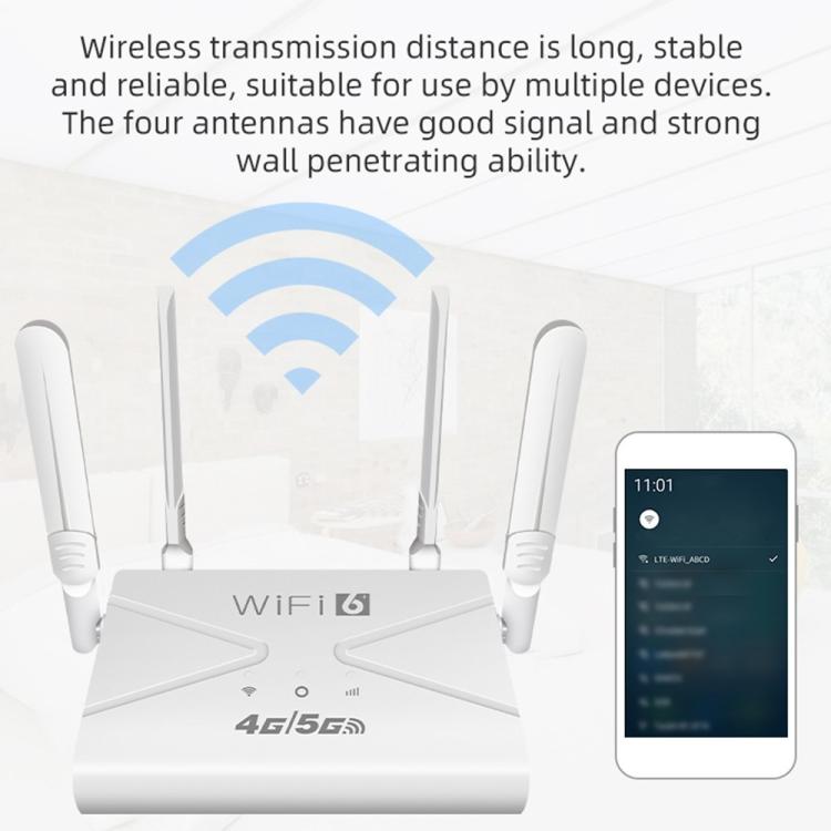 Router 4G LTE CPE907-E 150Mbps con 4 antenne e SIM card