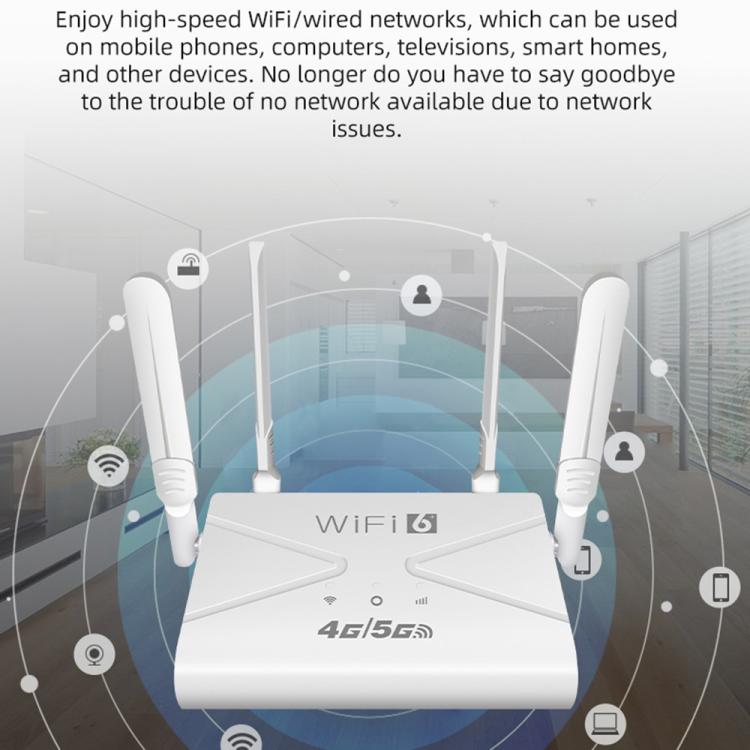 Router 4G LTE CPE907-E 150Mbps con 4 antenne e SIM card