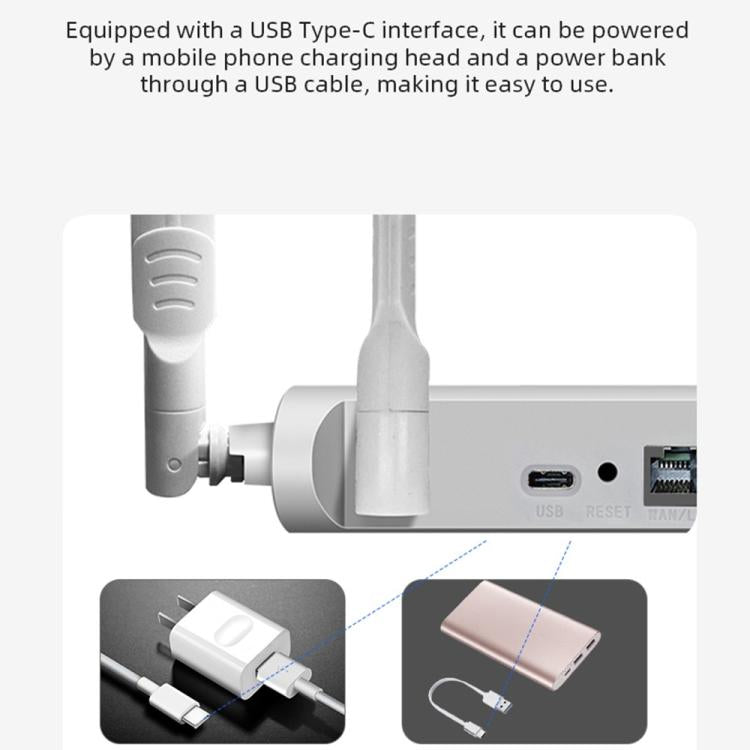 Router 4G LTE CPE907-E 150Mbps con 4 antenne e SIM card