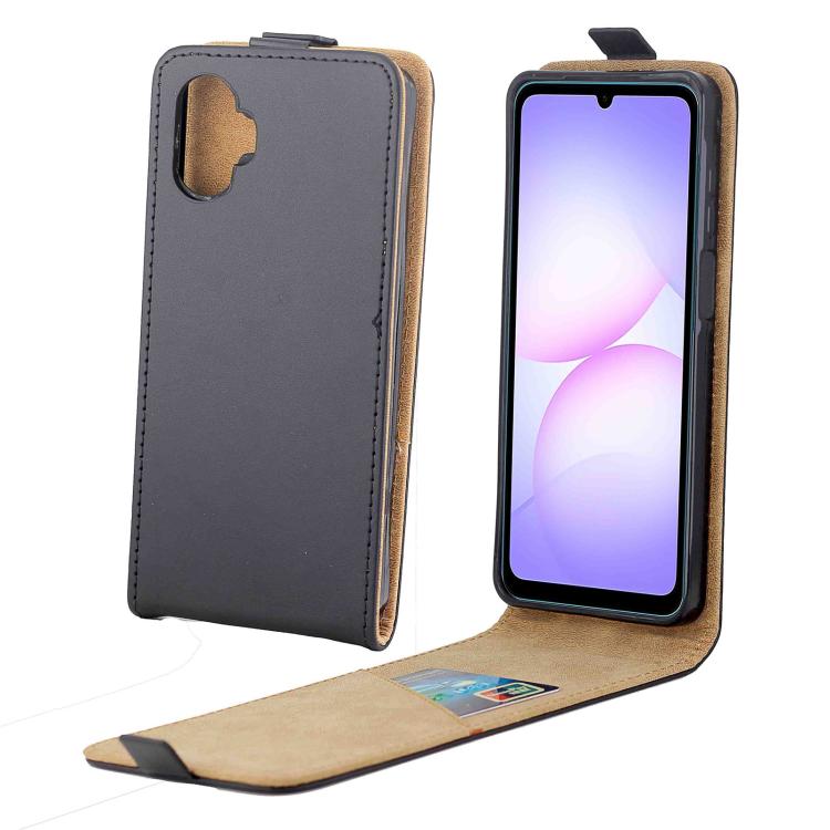 Custodia in pelle Samsung Galaxy con apertura verticale e porta carte - immagine 11