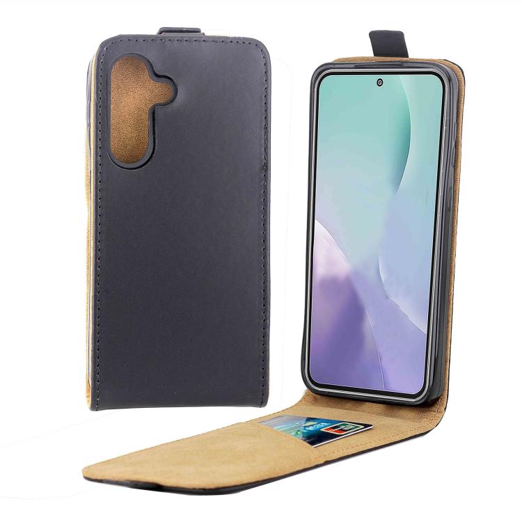 Custodia in pelle Samsung Galaxy con apertura verticale e porta carte - immagine 13