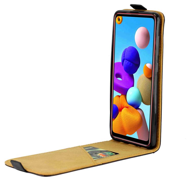 Custodia in pelle Samsung Galaxy con apertura verticale e porta carte - immagine 16