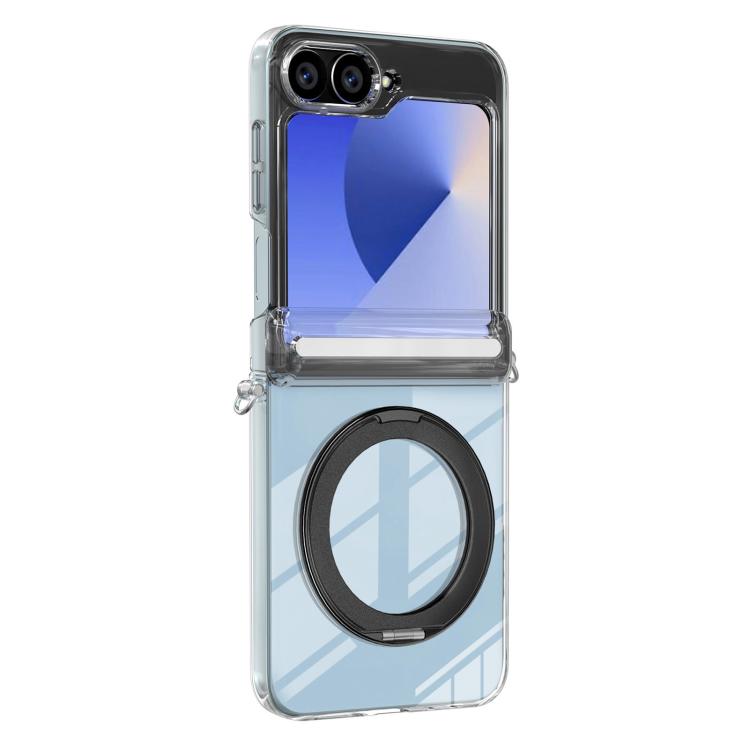 Supporto in lega di alluminio MagSafe con cerniera in cristallo per Galaxy Z