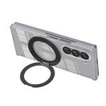 Supporto in lega di alluminio MagSafe con cerniera in cristallo per Galaxy Z