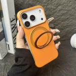 Custodia per telefono senza cornice in similpelle con supporto MagSafe., For iPhone 16 Plus, For iPhone 16, For iPhone 15 Pro Max