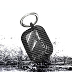 Cover protettiva TPU effetto fibra di carbonio per AirPods Pro 3