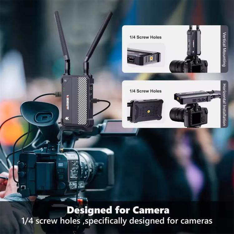 Kit trasmettitore e ricevitore wireless 4K dual band