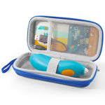 Borsa porta penna per stampa 3D 3Doodler Start+ Essentials 2024/2023 con maniglia e custodia portatile., For 3Doodler Start+ Essentials 2024 / 2023 (Blue)