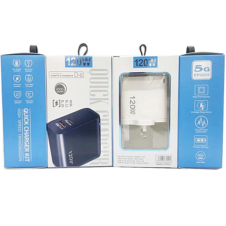 Caricabatterie GaN PD 65W con QC4.0 spina USA