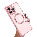 Custodia per telefono MagSafe in TPU con motivo CD galvanizzato ad angolo retto quadrato., For iPhone 14 Pro Max, For iPhone 13 Pro Max, For iPhone 13 Pro