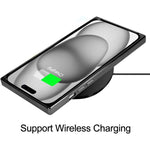Custodia per telefono MagSafe in TPU con motivo CD galvanizzato ad angolo retto quadrato., For iPhone 13