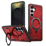 Custodia Kalebol PC Hybrid TPU Armor con anello MagSafe per Galaxy S26, A57 e