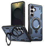 Custodia Kalebol PC Hybrid TPU Armor con anello MagSafe per Galaxy S26, A57 e