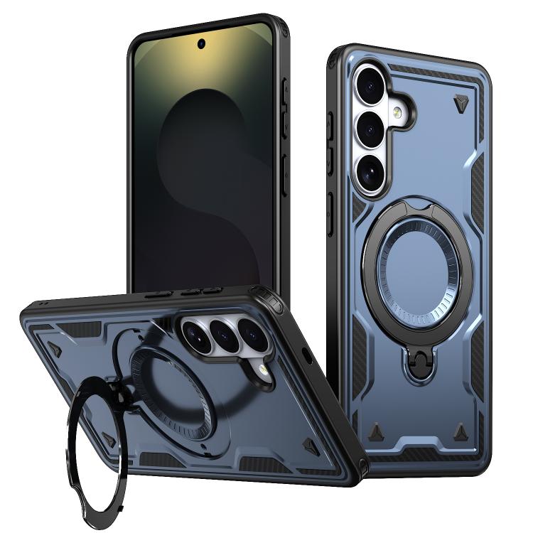 Custodia Kalebol PC Hybrid TPU Armor con anello MagSafe per Galaxy S26, A57 e