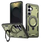 Custodia Kalebol PC Hybrid TPU Armor con anello MagSafe per Galaxy S26, A57 e