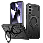 Custodia Kalebol PC Hybrid TPU Armor con anello MagSafe per Galaxy S26, A57 e