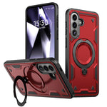 Custodia Kalebol PC Hybrid TPU Armor con anello MagSafe per Galaxy S26, A57 e