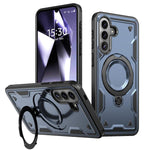 Custodia Kalebol PC Hybrid TPU Armor con anello MagSafe per Galaxy S26, A57 e