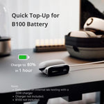 Hub di ricarica rapida BOBOVR PD100 da 30 W per dock di espansione batteria BOBOVR B100 con cavo Type-C integrato, PD100