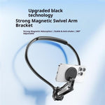 Supporto magnetico con fascia da collo in silicone