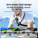 Supporto magnetico con fascia da collo in silicone