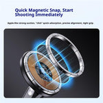Supporto magnetico con fascia da collo in silicone