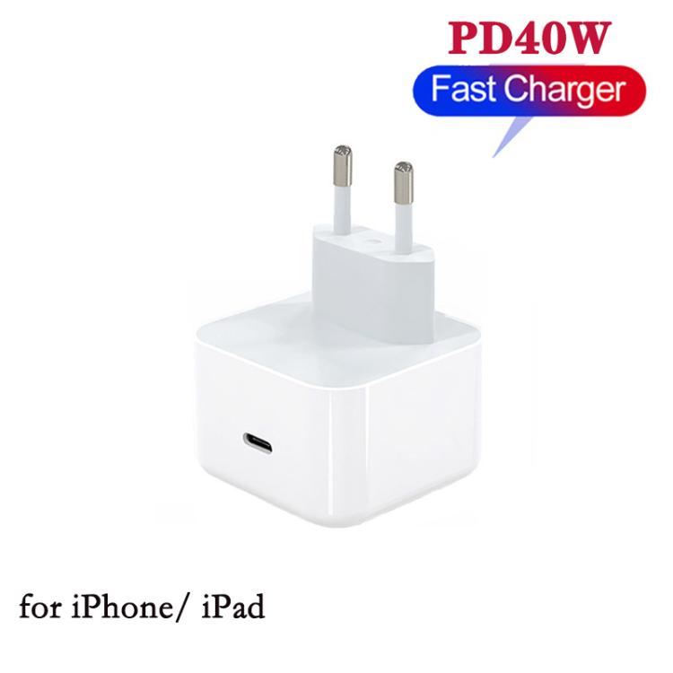 Caricabatterie USB-C PD 40W con spina europea