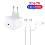 Caricabatterie USB-C PD 40W con cavo Type-C 1m