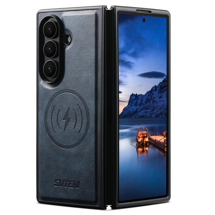 Custodia magnetica in pelle di vacchetta per Galaxy Z Fold8 Ultra 5G, Samsung