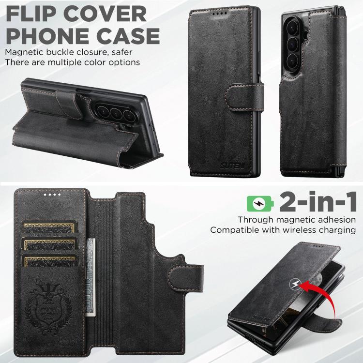 Custodia 2 in 1 con portafoglio rimovibile e MagSafe per Galaxy Z Fold8 Ultra