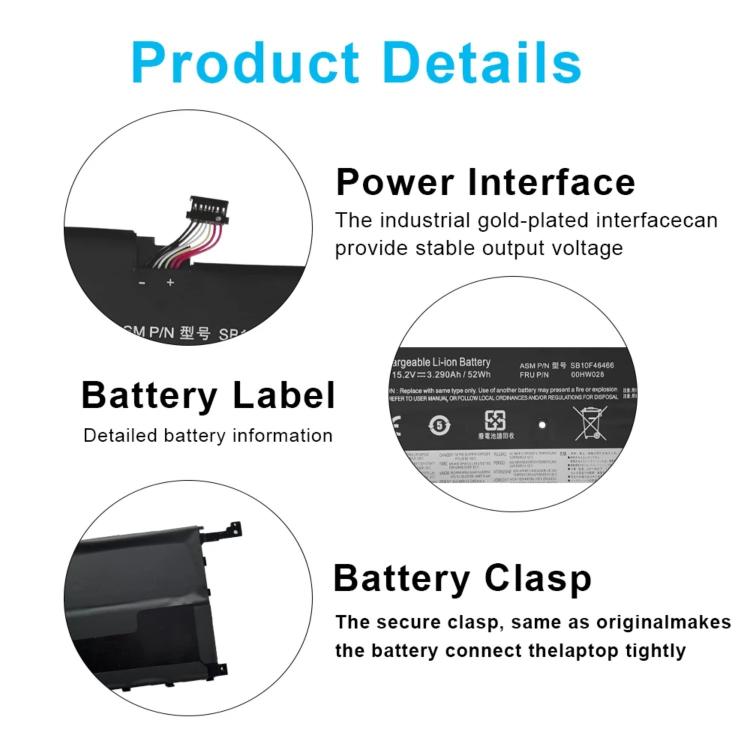 Batteria Lenovo 00HW028 da 3400 mAh per ThinkPad X1 Carbon e X1 Yoga - immagine 3
