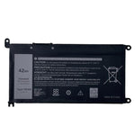 Batteria di ricambio Dell YRDD6 3600 mAh per laptop