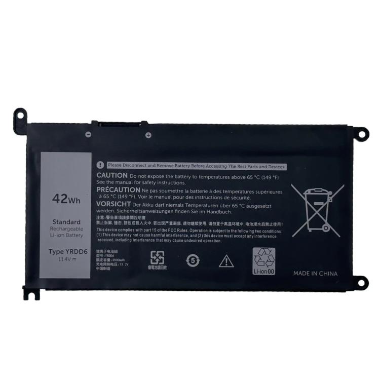 Batteria di ricambio Dell YRDD6 3600 mAh per laptop