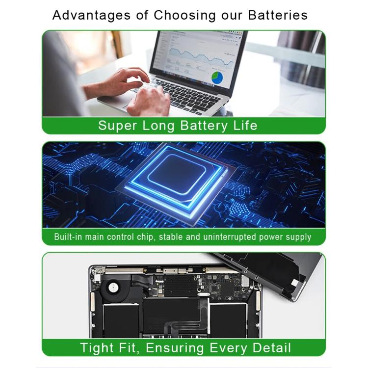 Batteria di ricambio HP SE03XL 3615 mAh per laptop Pavilion 14 - immagine 7
