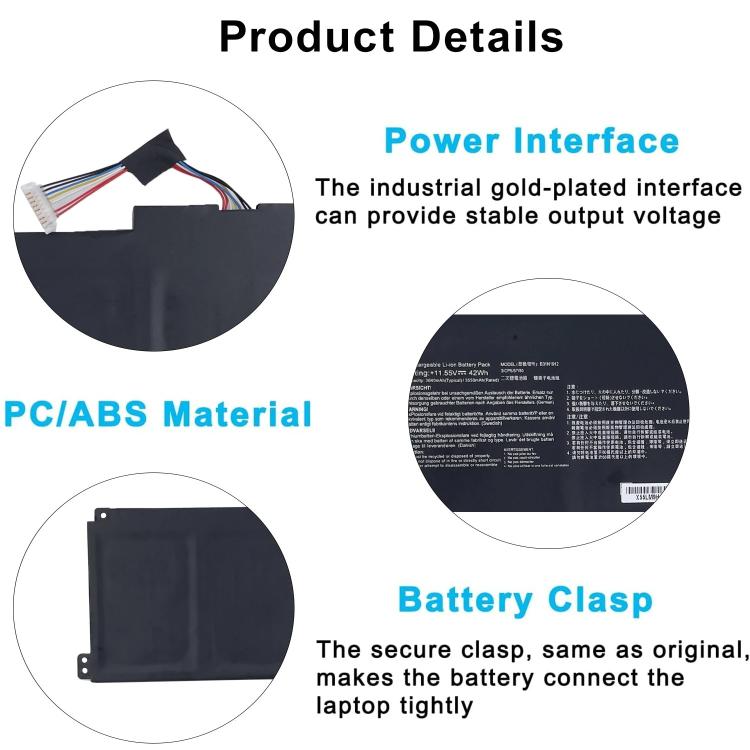 Batteria ASUS B31N1912 3600 mAh per laptop VivoBook - immagine 3