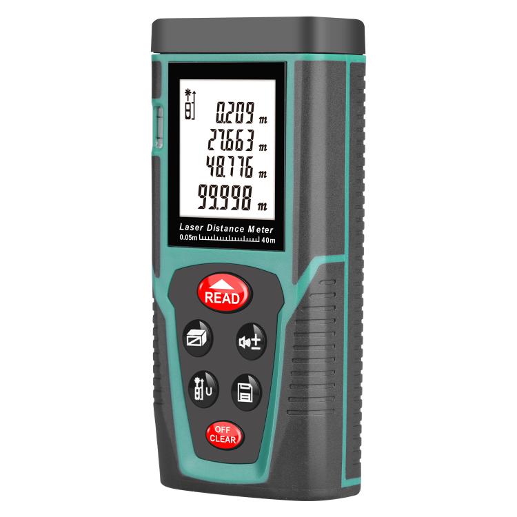 Telemetro laser RZG40 portatile, portata 40 m e precisione 2 mm - immagine 3