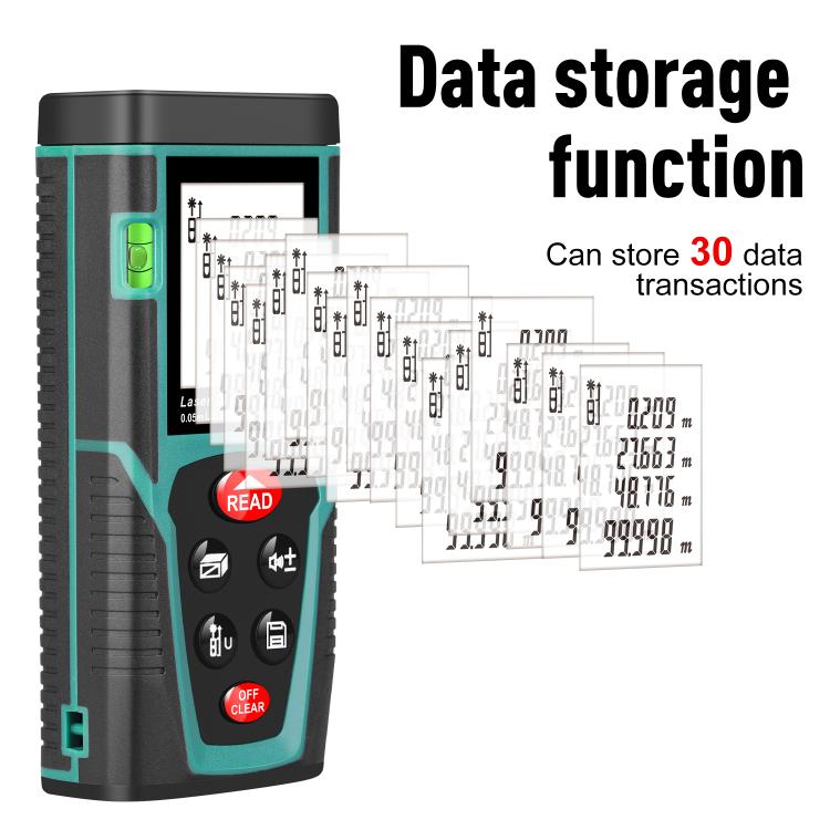 Telemetro laser RZG40 portatile, portata 40 m e precisione 2 mm - immagine 6