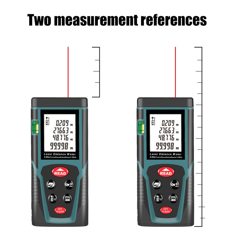 Telemetro laser RZG40 portatile, portata 40 m e precisione 2 mm - immagine 8
