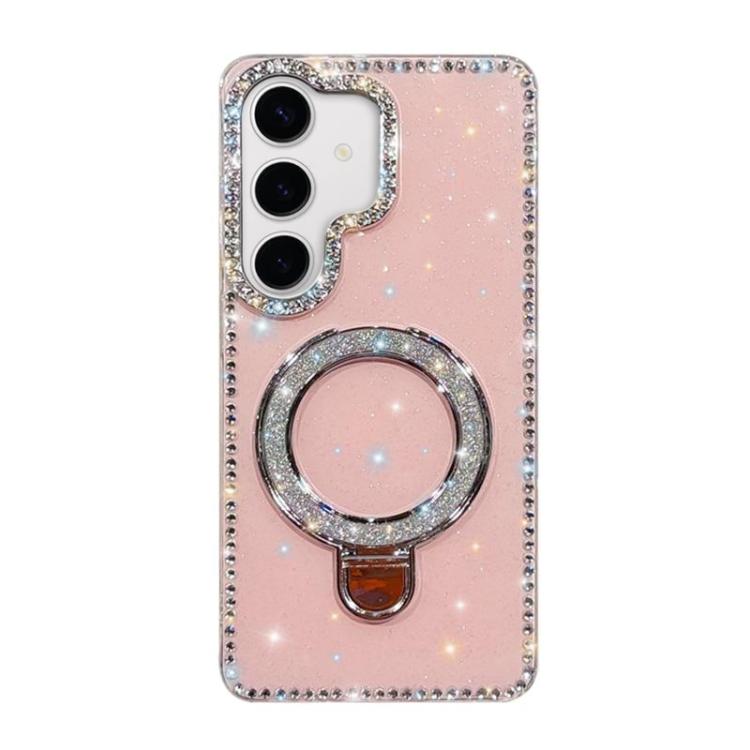 Custodia glitterata con supporto per Samsung Galaxy A16, S24 FE, A15 e A55 5G