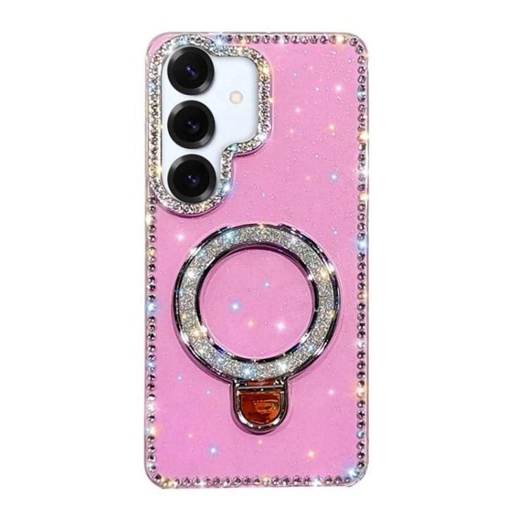 Custodia glitterata con supporto per Samsung Galaxy A36, S25, S25+ e S25 Ultra