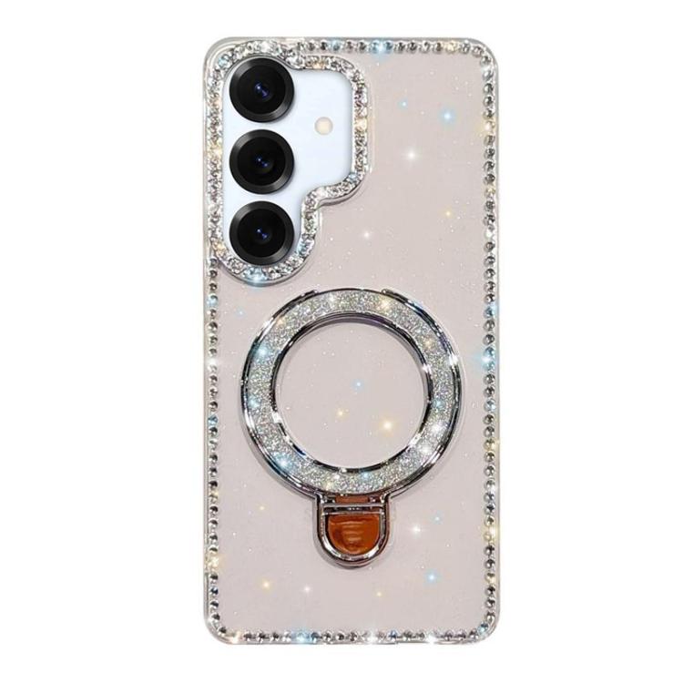 Custodia glitterata con supporto per Samsung Galaxy A36, S25, S25+ e S25 Ultra