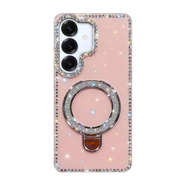Custodia glitterata con supporto per Samsung Galaxy A16, S24 FE, A15 e A55 5G