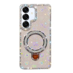 Custodia glitterata con supporto per Samsung Galaxy A16, S24 FE, A15 e A55 5G