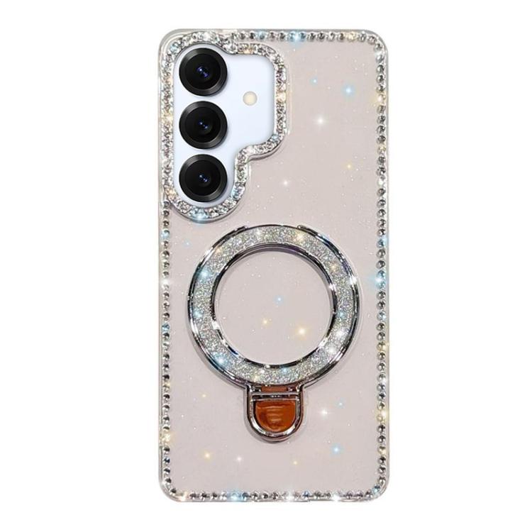 Custodia glitterata con supporto per Samsung Galaxy A16, S24 FE, A15 e A55 5G